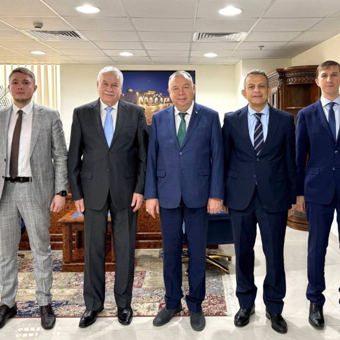 During an official working trip to Saudi Arabia, the delegation of the Fund for the Support of Islamic Culture, Science and Education held a meeting with Ambassador Samir Bakr Diab, Assistant Secretary General for Palestine & Al-Quds Affairs.
